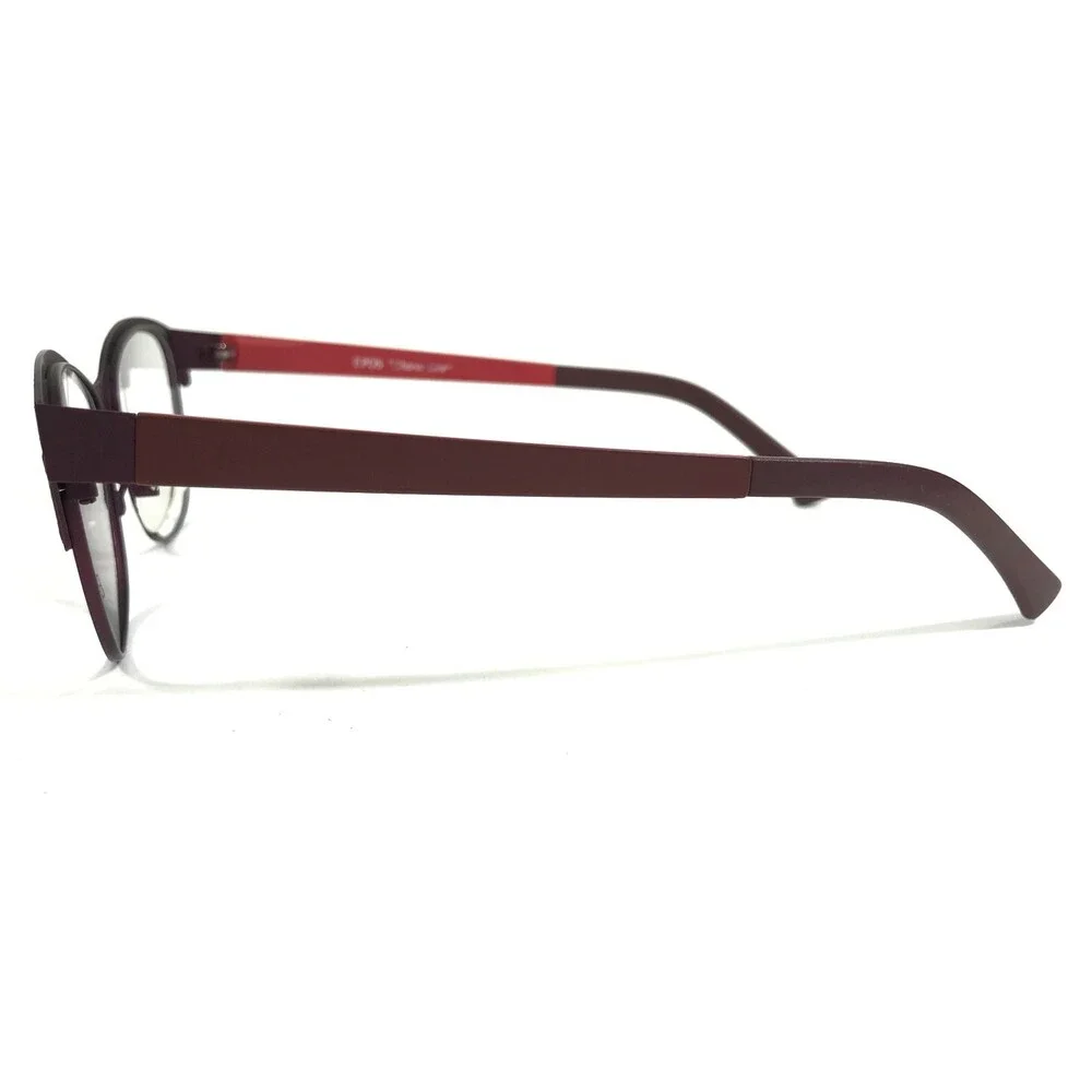 EPOS JOTA WR Eyeglasses Frames Black Purple Red Cat Eye Full Rim 50-16-140